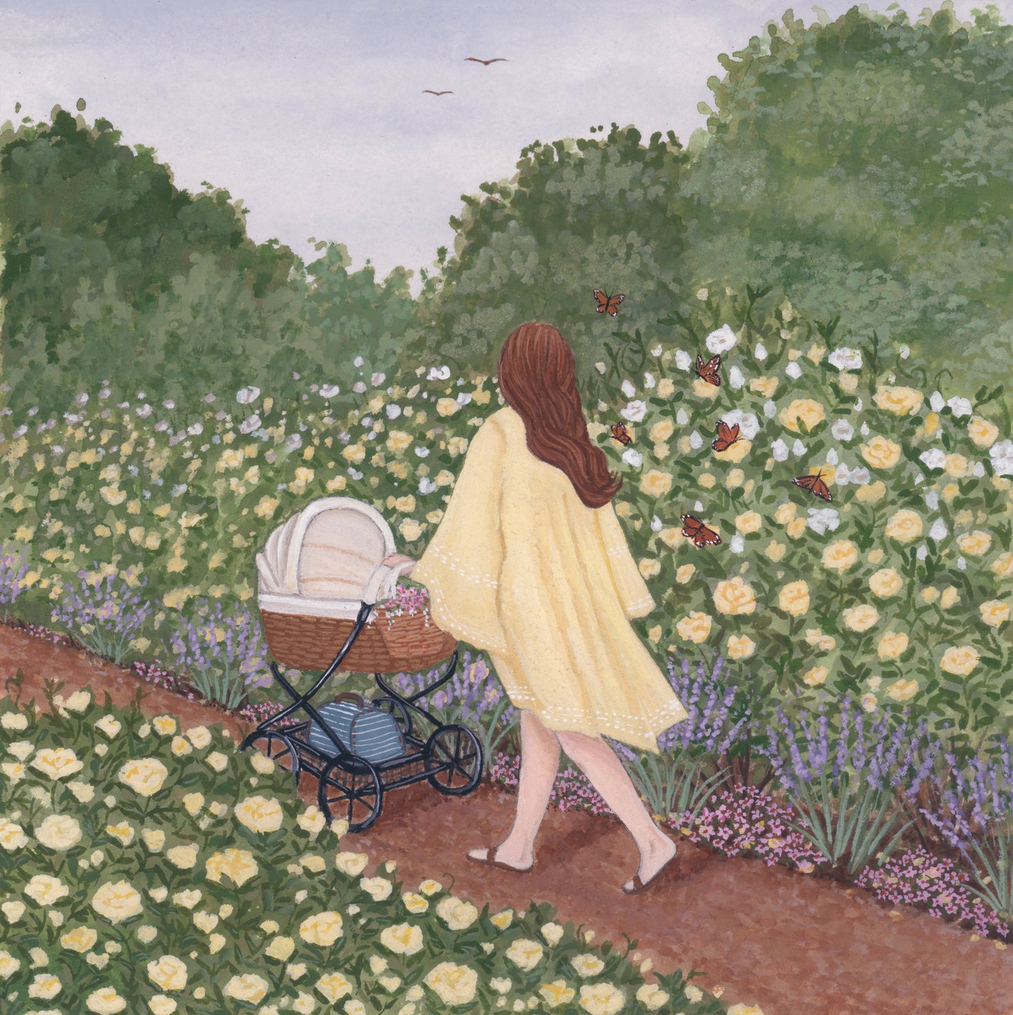 Petals and Pram Wheels